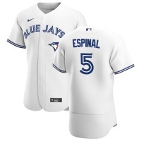 Toronto Toronto Blue Jays #5 Santiago Espinal Men's Nike White Home 2020 Authentic Player MLB Jersey