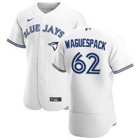 Toronto Toronto Blue Jays #62 Jacob Waguespack Men's Nike White Home 2020 Authentic Player MLB Jersey