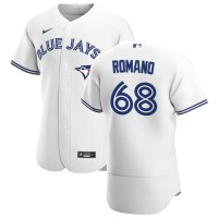 Toronto Toronto Blue Jays #68 Jordan Romano Men's Nike White Home 2020 Authentic Player MLB Jersey