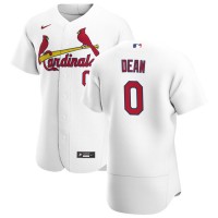 St. Louis St.Louis Cardinals #0 Austin Dean Men's Nike White Home 2020 Authentic Player MLB Jersey