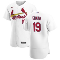 St. Louis St.Louis Cardinals #19 Tommy Edman Men's Nike White Home 2020 Authentic Player MLB Jersey