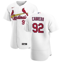 St. Louis St.Louis Cardinals #92 Genesis Cabrera Men's Nike White Home 2020 Authentic Player MLB Jersey