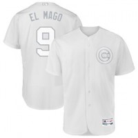 Chicago Chicago Cubs #9 Javier Baez El Mago Majestic 2019 Players' Weekend Flex Base Authentic Player Jersey White