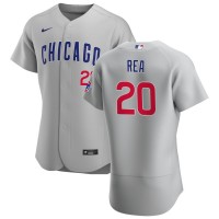 Chicago Chicago Cubs #20 Colin Rea Men's Nike Gray Road 2020 Authentic Team Jersey
