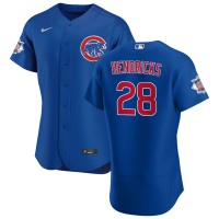 Chicago Chicago Cubs #28 Kyle Hendricks Men's Nike Royal Alternate 2020 Authentic Player Jersey