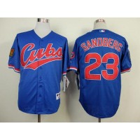 Chicago Cubs #23 Ryne Sandberg Blue 1994 Turn Back The Clock Stitched MLB Jersey