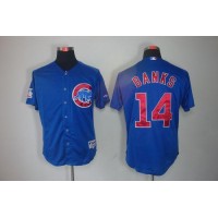 Chicago Cubs #14 Ernie Banks Blue Cool Base Stitched MLB Jersey