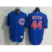 Chicago Cubs #44 Anthony Rizzo Blue Cool Base Stitched MLB Jersey