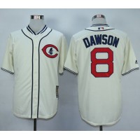 Chicago Cubs #8 Andre Dawson Cream 1929 Turn Back The Clock Stitched MLB Jersey