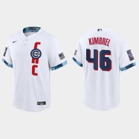 Chicago Chicago Cubs #46 Craig Kimbrel 2021 Mlb All Star Game Fan's Version White Jersey