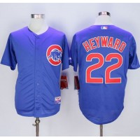 Chicago Cubs #22 Jason Heyward Blue Alternate Cool Base Stitched MLB Jersey