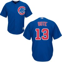 Chicago Cubs #13 David Bote Blue New Cool Base Stitched MLB Jersey
