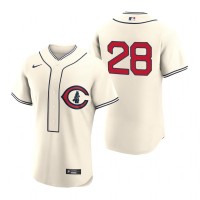 Chicago Chicago Cubs #28 Kyle Hendricks Men's 2022 Field of Dreams MLB Authentic Jersey - Cream