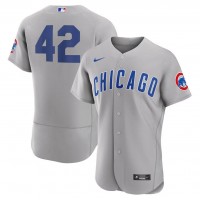 Chicago Chicago Cubs 2023 Jackie Robinson Day Gray Men's Nike Authentic Jersey