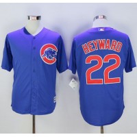 Chicago Cubs #22 Jason Heyward Blue New Cool Base Stitched MLB Jersey