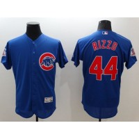Chicago Cubs #44 Anthony Rizzo Blue Flexbase Authentic Collection Stitched MLB Jersey