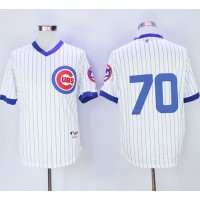Chicago Cubs #70 Joe Maddon White 1988 Turn Back The Clock Stitched MLB Jersey