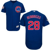 Chicago Cubs #28 Kyle Hendricks Blue Flexbase Authentic Collection Stitched MLB Jersey