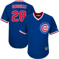 Chicago Cubs #28 Kyle Hendricks Blue Flexbase Authentic Collection Cooperstown Stitched MLB Jersey