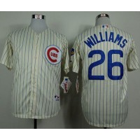 Chicago Cubs #26 Billy Williams Cream 1969 Turn Back The Clock Stitched MLB Jersey