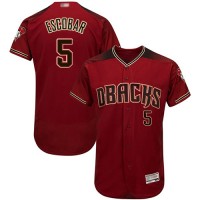 Arizona Diamondbacks #5 Eduardo Escobar Sedona Red Flexbase Authentic Collection Stitched MLB Jersey