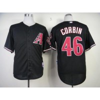 Arizona Diamondbacks #46 Patrick Corbin Black Cool Base Stitched MLB Jersey