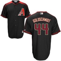 Arizona Diamondbacks #44 Paul Goldschmidt Black/Brick New Cool Base Stitched MLB Jersey