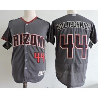 Arizona Diamondbacks #44 Paul Goldschmidt Gray Flexbase Authentic Collection Stitched MLB Jersey