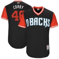 Arizona Diamondbacks #46 Patrick Corbin Black 