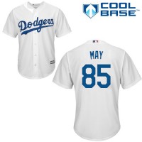 Los Angeles Dodgers #85 Dustin May White New Cool Base Stitched MLB Jersey