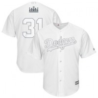 Los Angeles Los Angeles Dodgers #31 Joc Pederson Majestic 2019 Players' Weekend Cool Base Player Jersey White