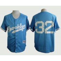 Los Angeles Dodgers #32 Sandy Koufax Light Blue Cooperstown Stitched MLB Jersey