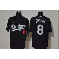 Los Angeles Los Angeles Dodgers #8 Kobe Bryant Men??s Nike Black Cool Base MLB Jersey
