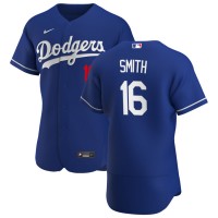 Los Angeles Los Angeles Dodgers #16 Will Smith Men's Nike Royal Alternate 2020 Authentic Player MLB Jersey
