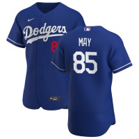 Los Angeles Los Angeles Dodgers #85 Dustin May Men's Nike Royal Alternate 2020 Authentic Player MLB Jersey