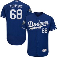 Los Angeles Dodgers #68 Ross Stripling Blue Flexbase Authentic Collection 2018 World Series Stitched MLB Jersey