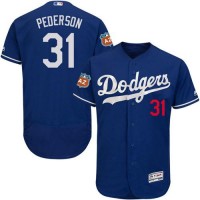 Los Angeles Dodgers #31 Joc Pederson Blue Flexbase Authentic Collection Stitched MLB Jersey