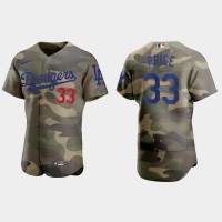 Los Angeles Los Angeles Dodgers #33 David Price Men's Nike 2021 Armed Forces Day Authentic MLB Jersey -Camo