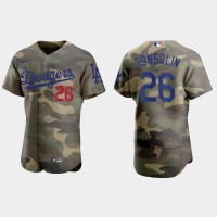Los Angeles Los Angeles Dodgers #26 Tony Gonsolin Men's Nike 2021 Armed Forces Day Authentic MLB Jersey -Camo