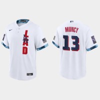 Los Angeles Los Angeles Dodgers #13 Max Muncy 2021 Mlb All Star Game Fan's Version White Jersey