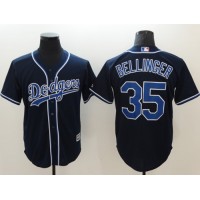 Los Angeles Dodgers #35 Cody Bellinger Navy Blue New Cool Base Stitched MLB Jersey