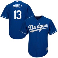 Los Angeles Dodgers #13 Max Muncy Blue New Cool Base Stitched MLB Jersey