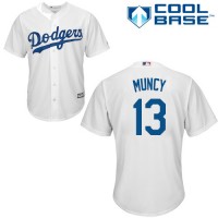 Los Angeles Dodgers #13 Max Muncy White New Cool Base Stitched MLB Jersey