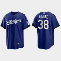 Los Angeles Los Angeles Dodgers #38 Eric Gagne Nike Men's 2021 City Connect Game MLB Jersey Royal