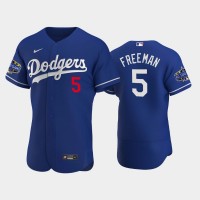 Los Angeles Los Angeles Dodgers #5 Freddie Freeman Men's Authentic Royal Alternate 2022 MLB All-Star Game Jersey