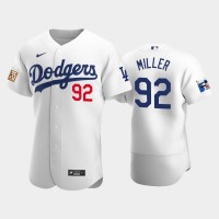 Los Angeles Los Angeles Dodgers #92 Bobby Miller Men's Nike Jackie Robinson 75th Anniversary Authentic MLB Jersey - White