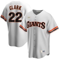 San Francisco San Francisco Giants #22 Will Clark Nike Home Cooperstown Collection Player MLB Jersey White