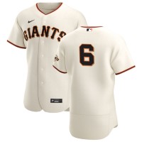 San Francisco San Francisco Giants #6 Steven Duggar Men's Nike Cream Home 2020 Authentic Player MLB Jersey
