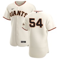 San Francisco San Francisco Giants #54 Reyes Moronta Men's Nike Cream Home 2020 Authentic Player MLB Jersey