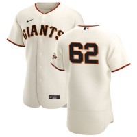 San Francisco San Francisco Giants #62 Logan Webb Men's Nike Cream Home 2020 Authentic Player MLB Jersey